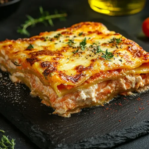 lasagne au saumon