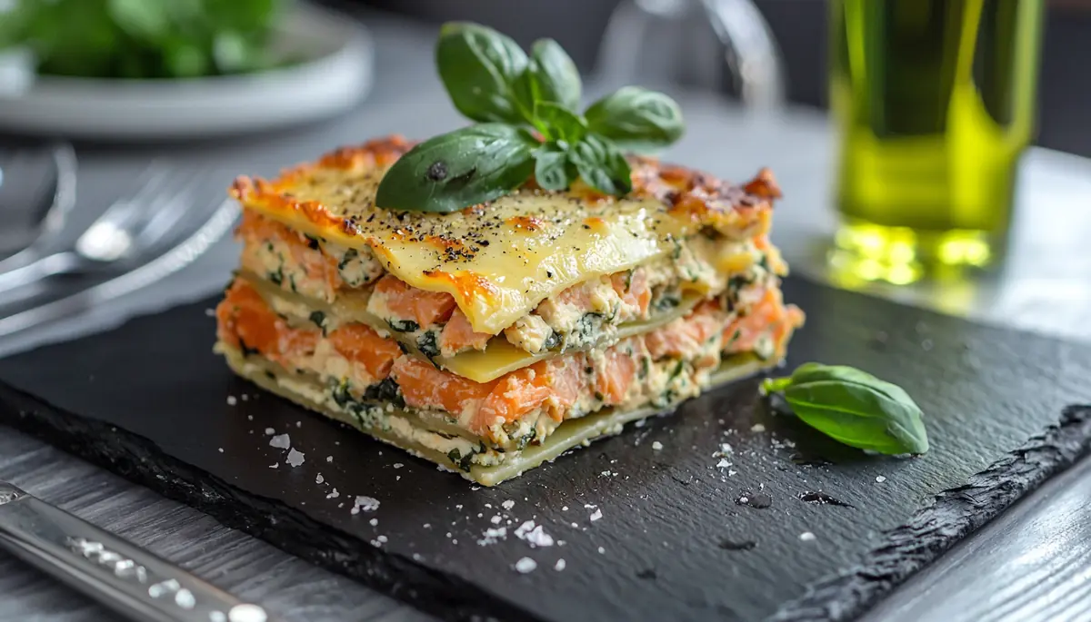 recette lasagne au saumon