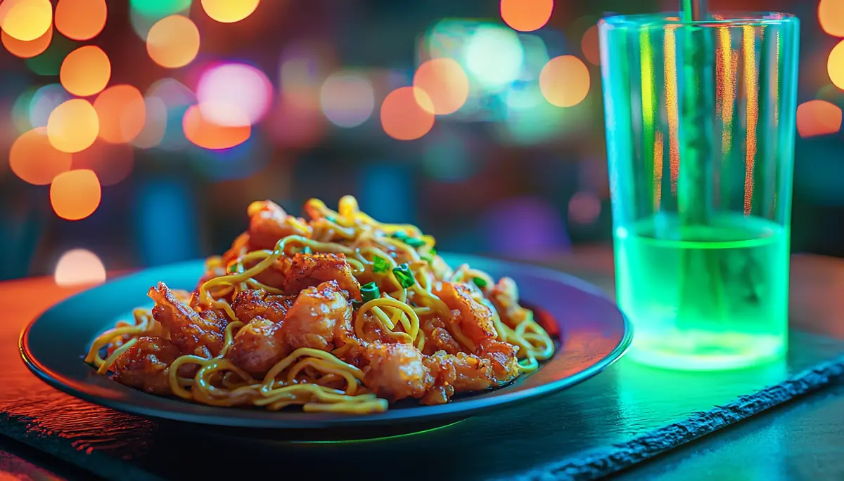 recette nouilles au poulet