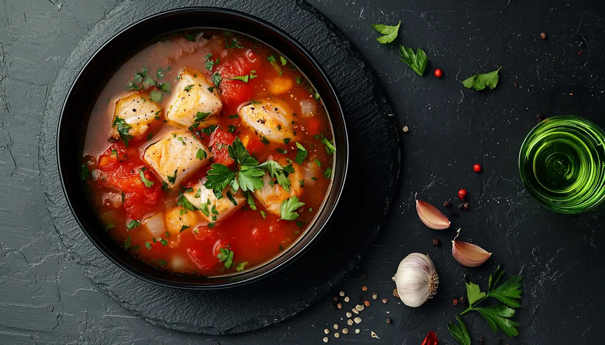 recette soupe aux poissons