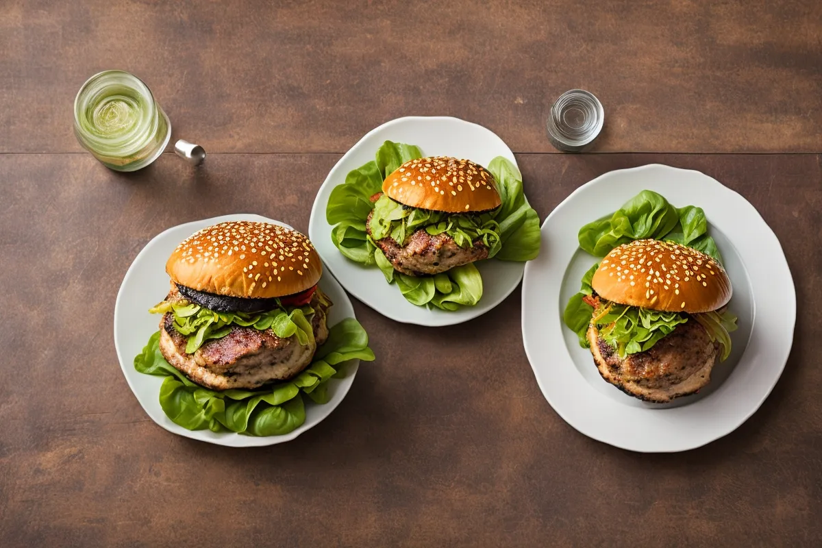 Recette burger avocat poulet