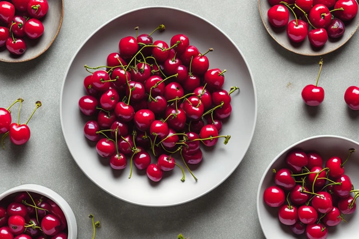 Recette confitures de cerises