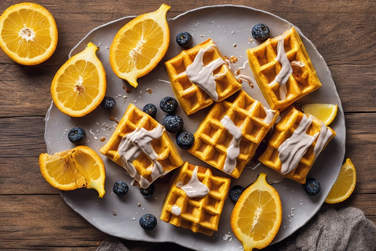 Recette gaufre banane