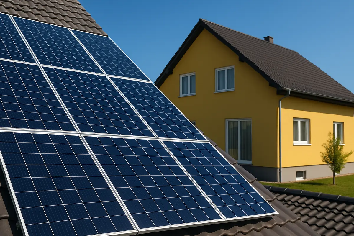 Panneaux solaires résidentiels