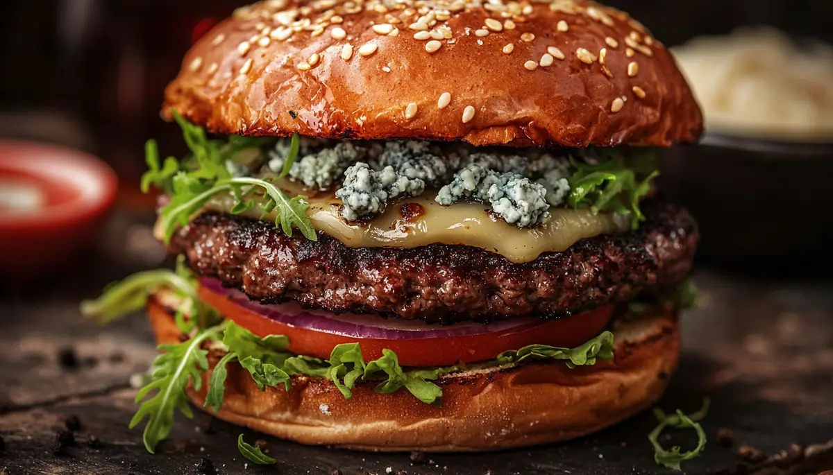 recette Blue cheese burger