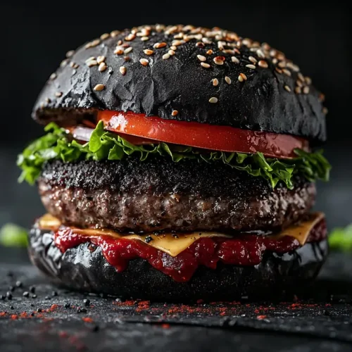 recette Burger au poivre noir