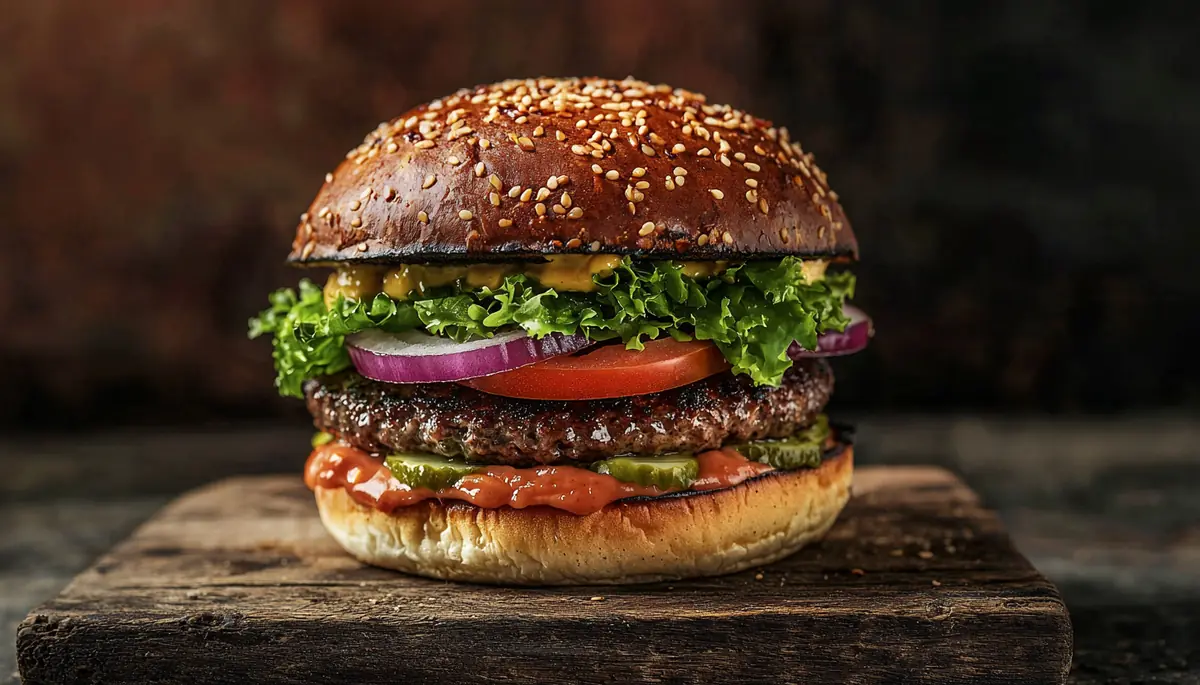 recette Burger californien à l’avocat