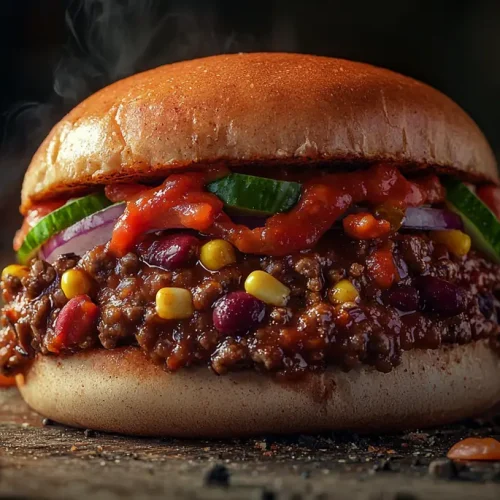 recette Burger chili con carne