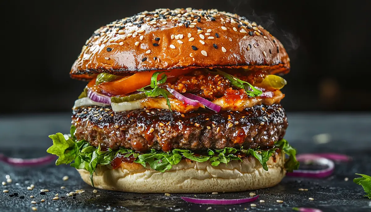 recette Burger coréen au bulgogi