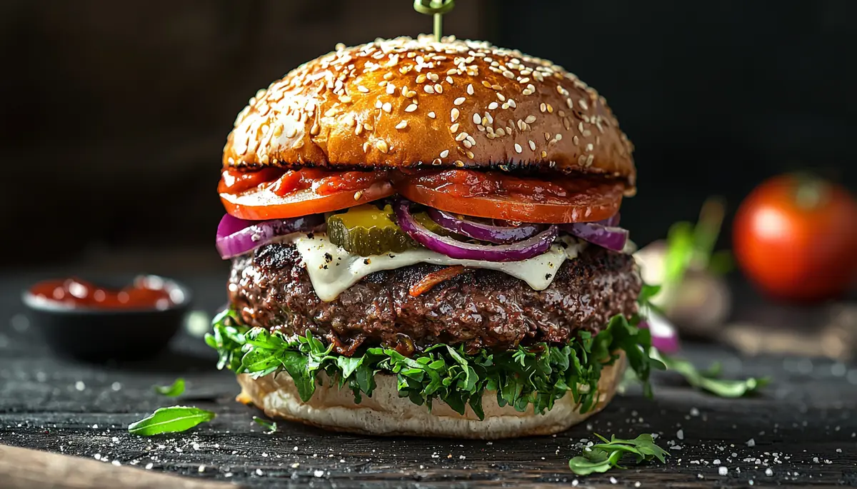 recette Burger pulled beef effiloché