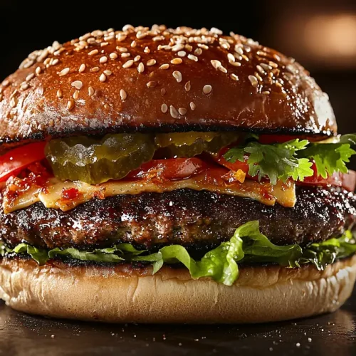 recette Burger thaï aux épices douces