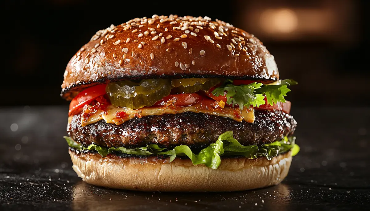recette Burger thaï aux épices douces