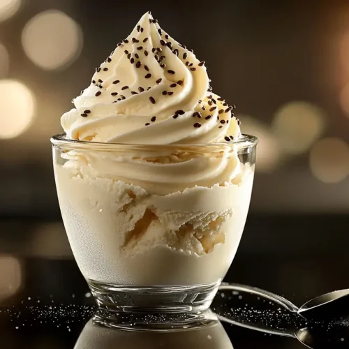 recette Glace au sésame noir crémeuse