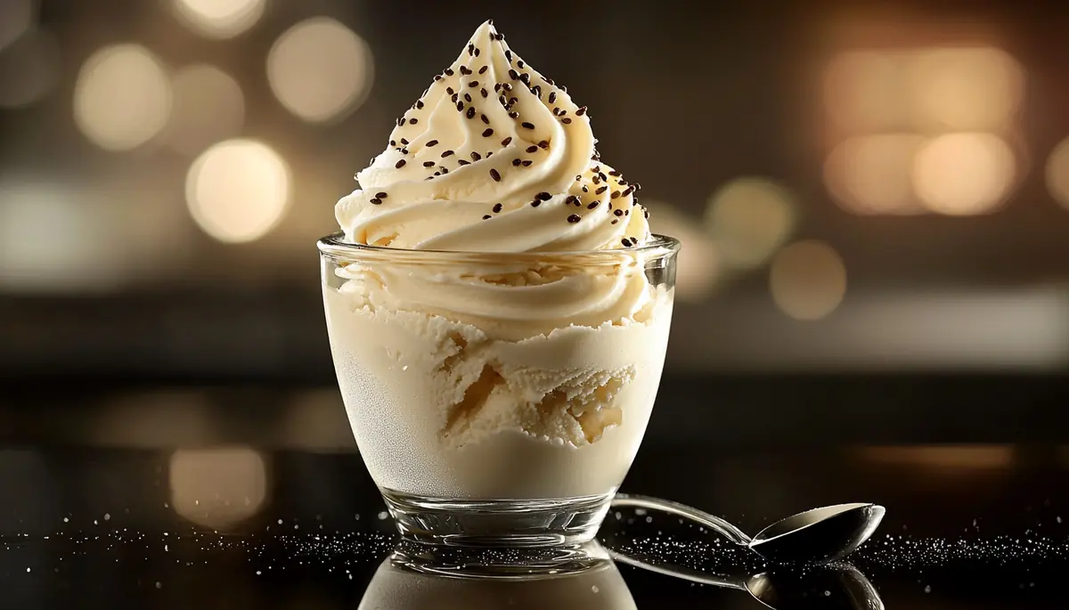 recette Glace au sésame noir crémeuse