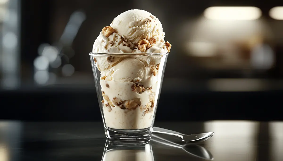 recette Glace chocolat blanc et noix de macadamia