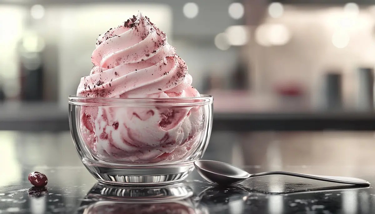 recette Glace framboise chocolat blanc