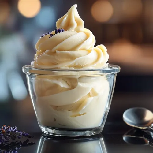 recette Glace miel lavande provençale