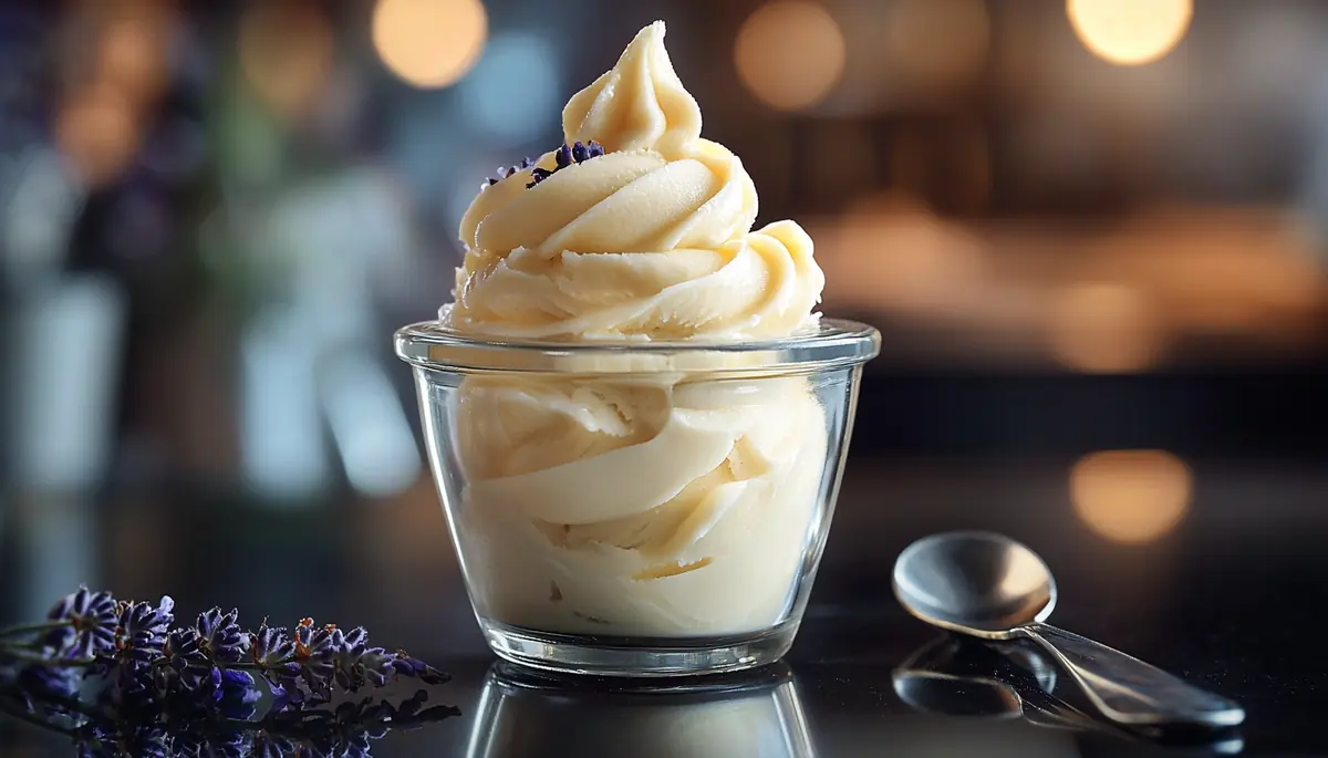 recette Glace miel lavande provençale