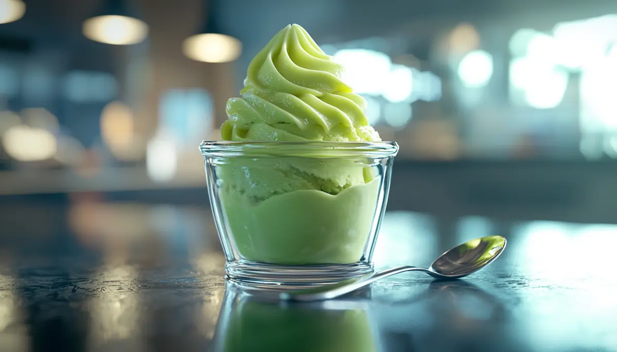 recette Glace citron vert et gingembre confit
