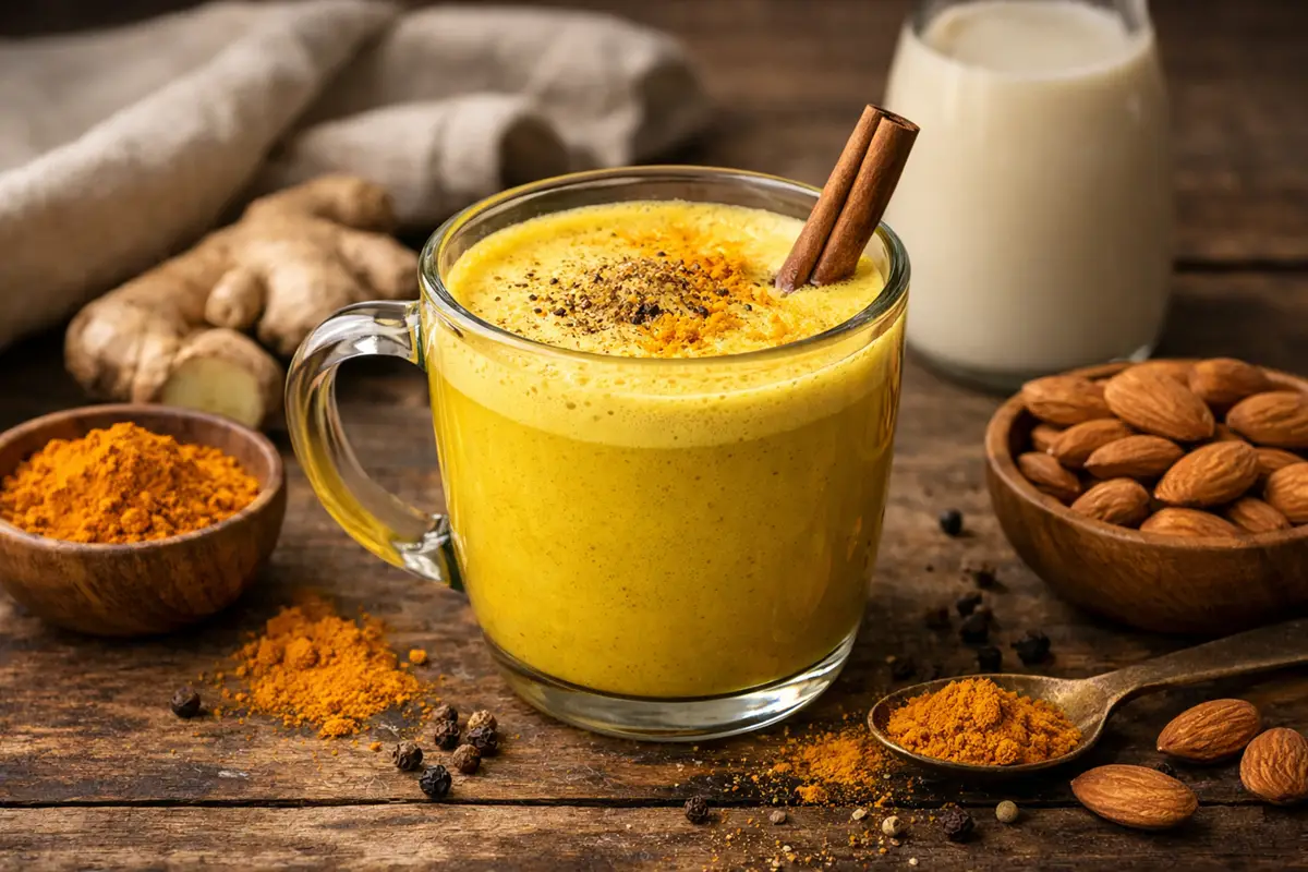 recette Golden latte anti-inflammatoire
