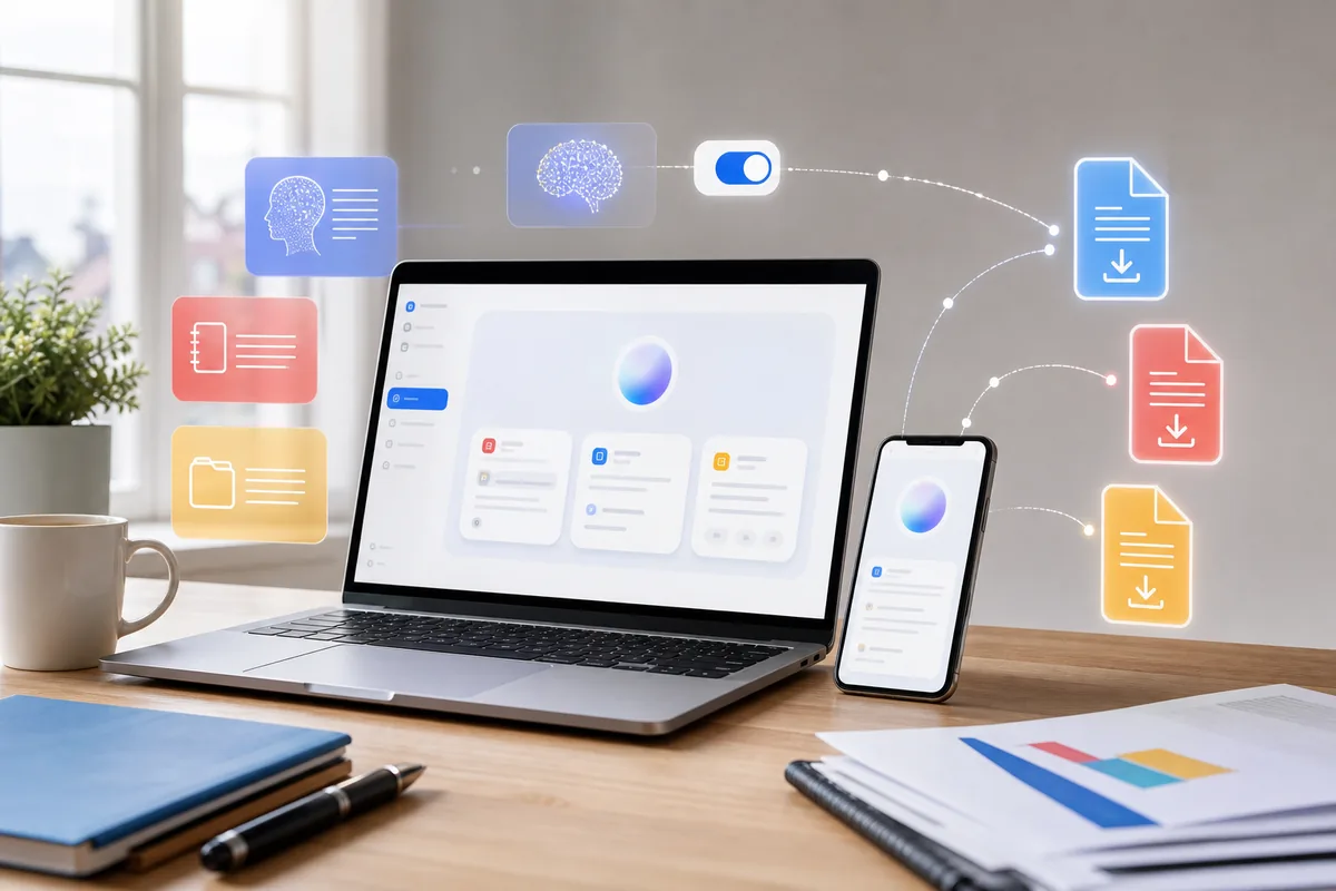 interface IA Gemini avec mémoire et fichiers téléchargeables