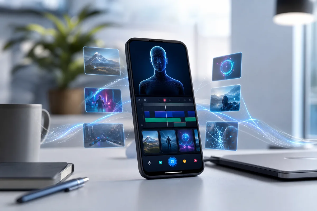 Gemini Omni et création vidéo IA dans Gemini sur smartphone